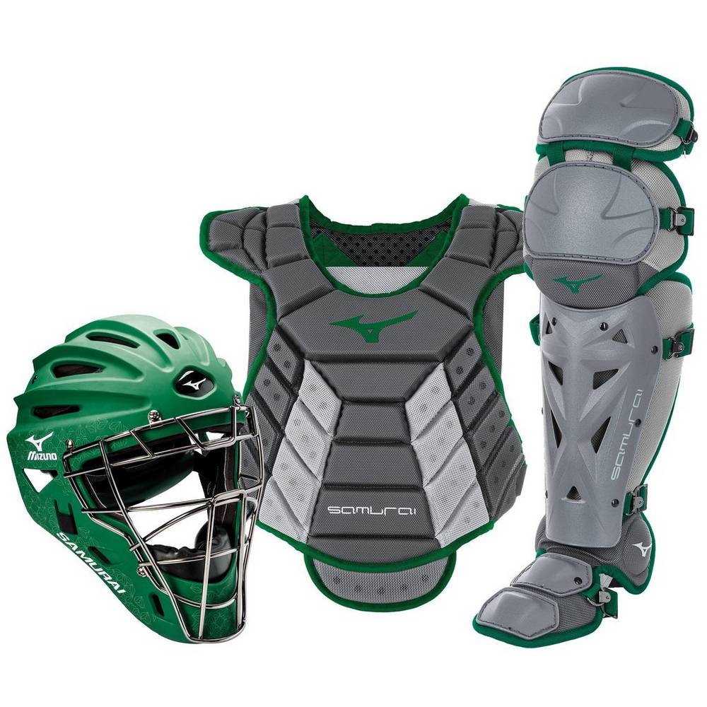 Mizuno Samurai Boxed (13-14") Női Catchers Gear Szürke TOG189756